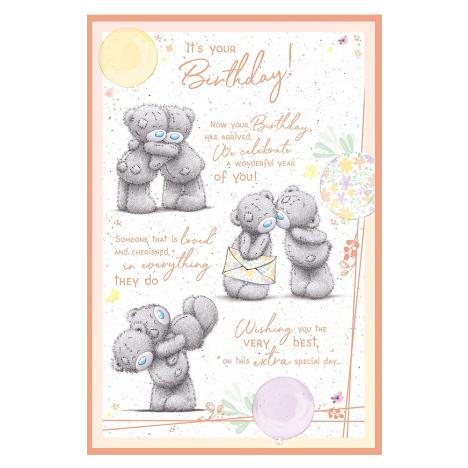 It's Your Birthday Verse Me to You Bear Birthday Card £3.59
